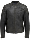 Belstaff Outlaw Jacket Hand Waxed Leather Black