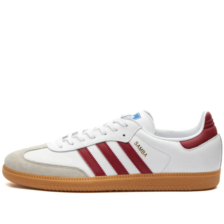 Adidas Samba OG IF 3813 Cloud White / Collegiate Burgundy