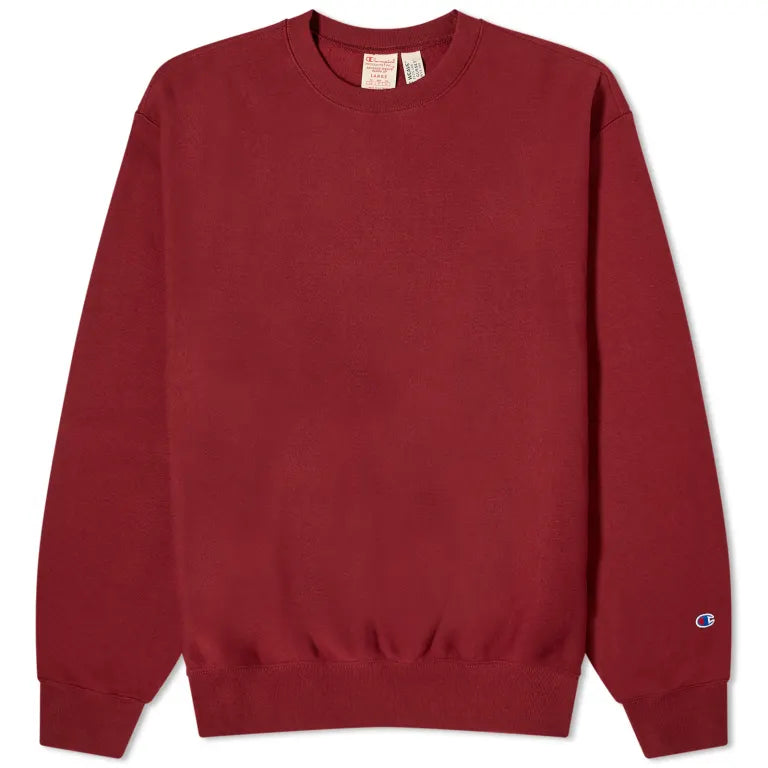 Champion Reverse Weave Crewneck Sweatshirt Maroon