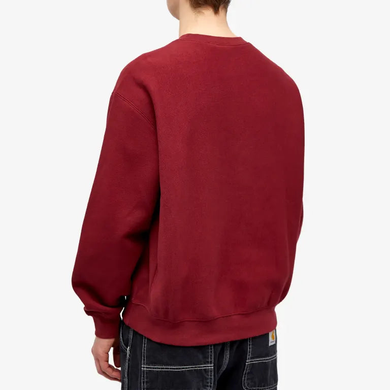 Champion Reverse Weave Crewneck Sweatshirt Maroon