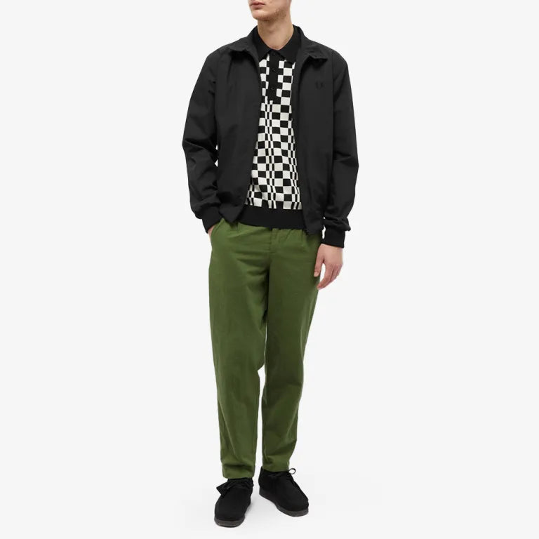 Fred Perry Made In England Harrington Jacket Black