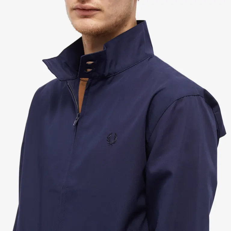 Fred Perry Made In England Harrington Jacket Navy