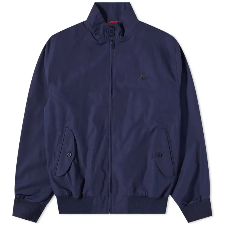 Fred Perry Made In England Harrington Jacket Navy