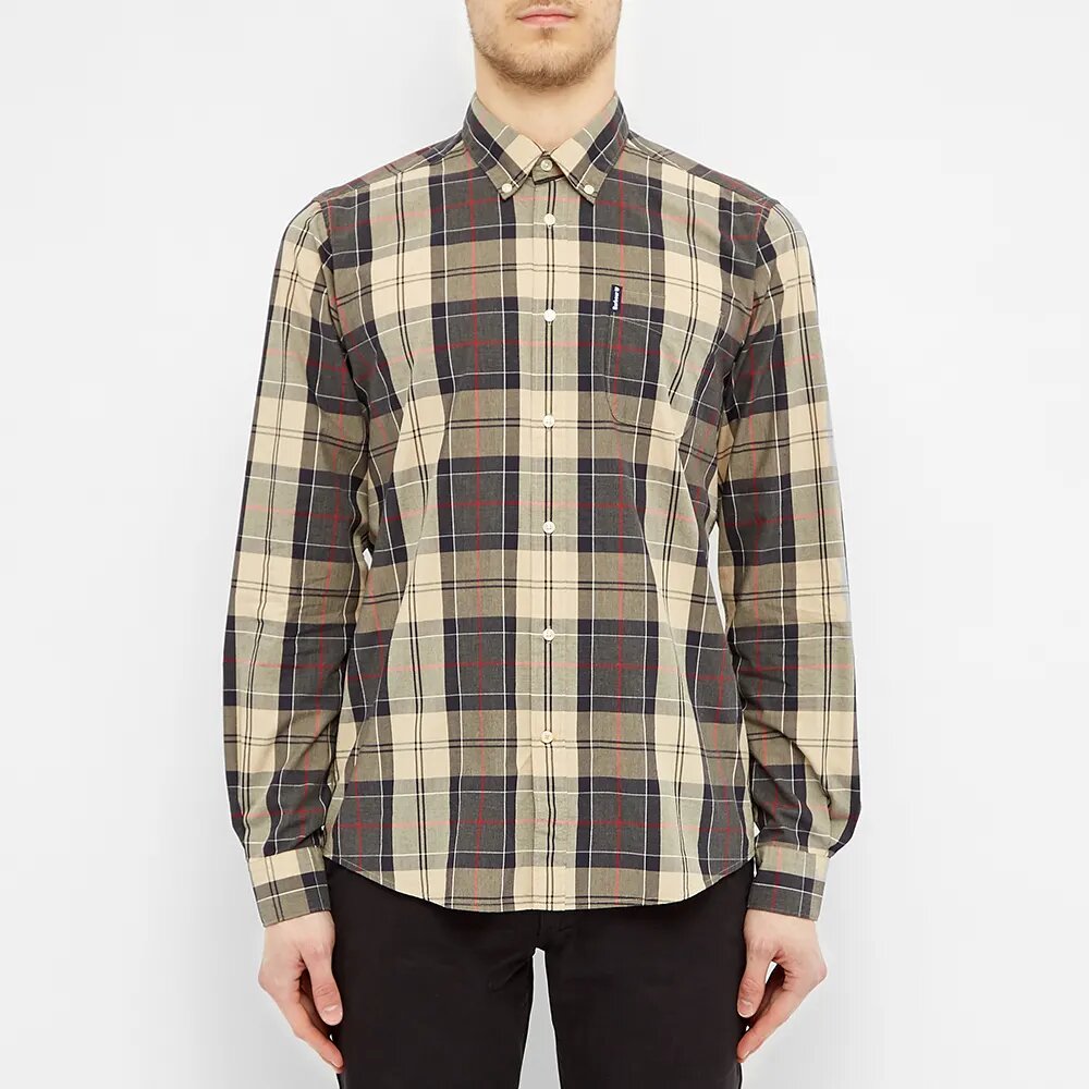 Barbour Sandwood Tailored Shirt Stone