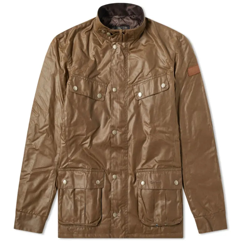 Barbour International Duke Waxed Jacket Bark