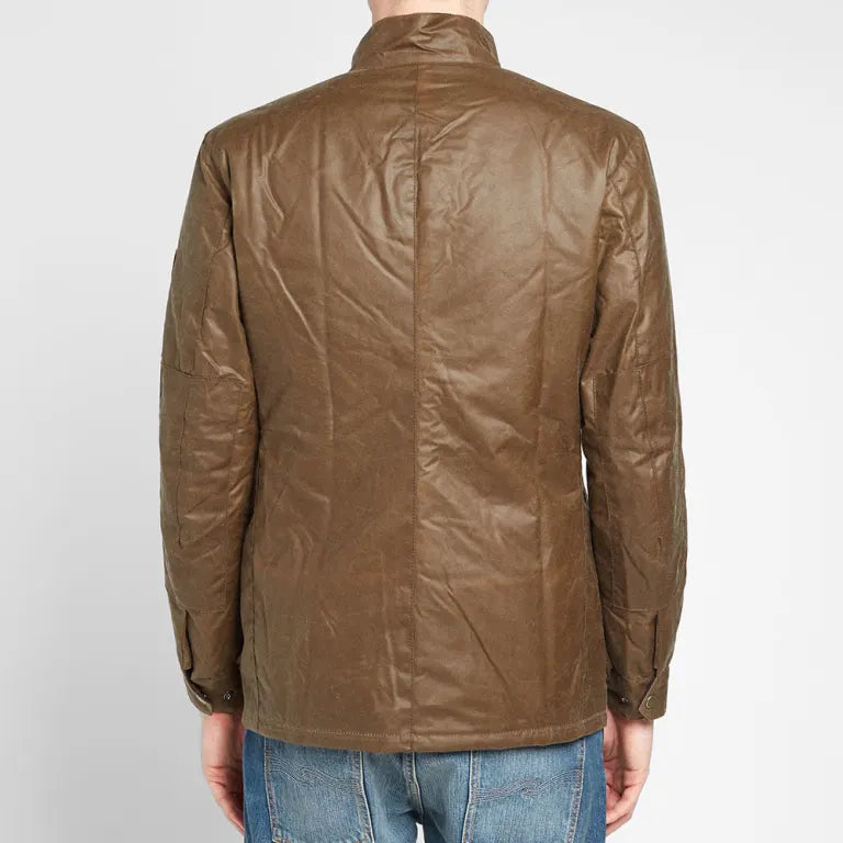 Barbour International Duke Waxed Jacket Bark