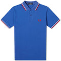 Fred Perry Reissues Original Twin Tipped Polo Bright Blue