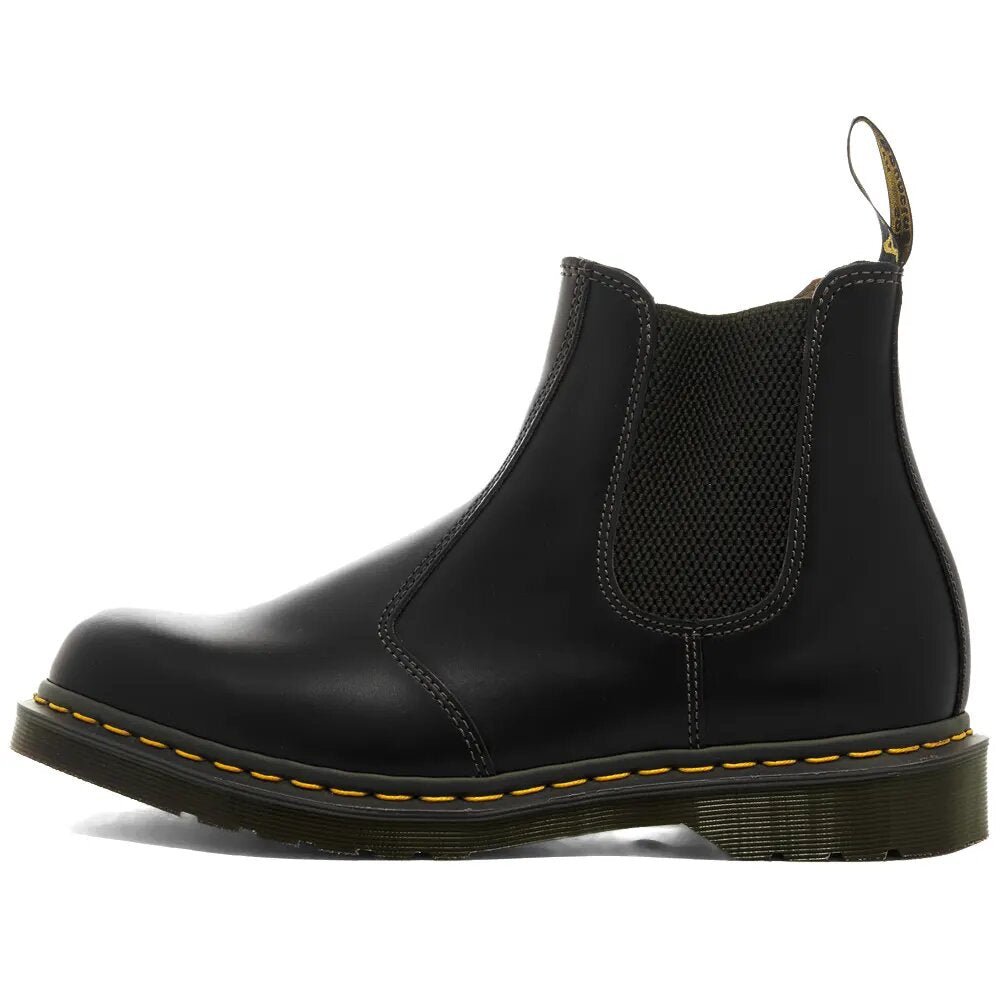 Dr. Martens Vintage 2976 Chelsea Boot Made in England Quilon Black