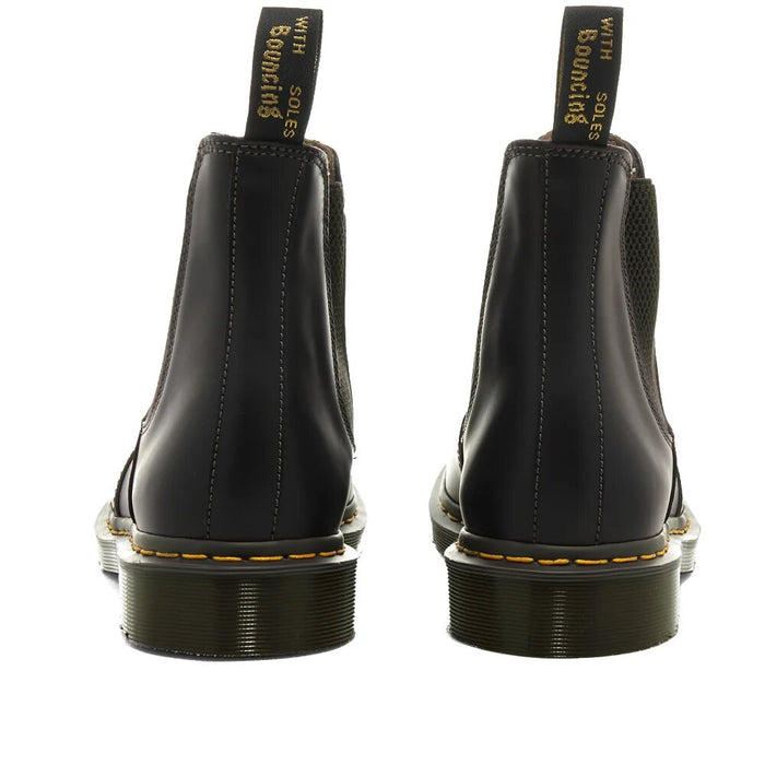 Dr. Martens Vintage 2976 Chelsea Boot Made in England Quilon Black