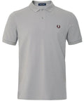 Fred Perry Slim Fit Plain Polo Limestone