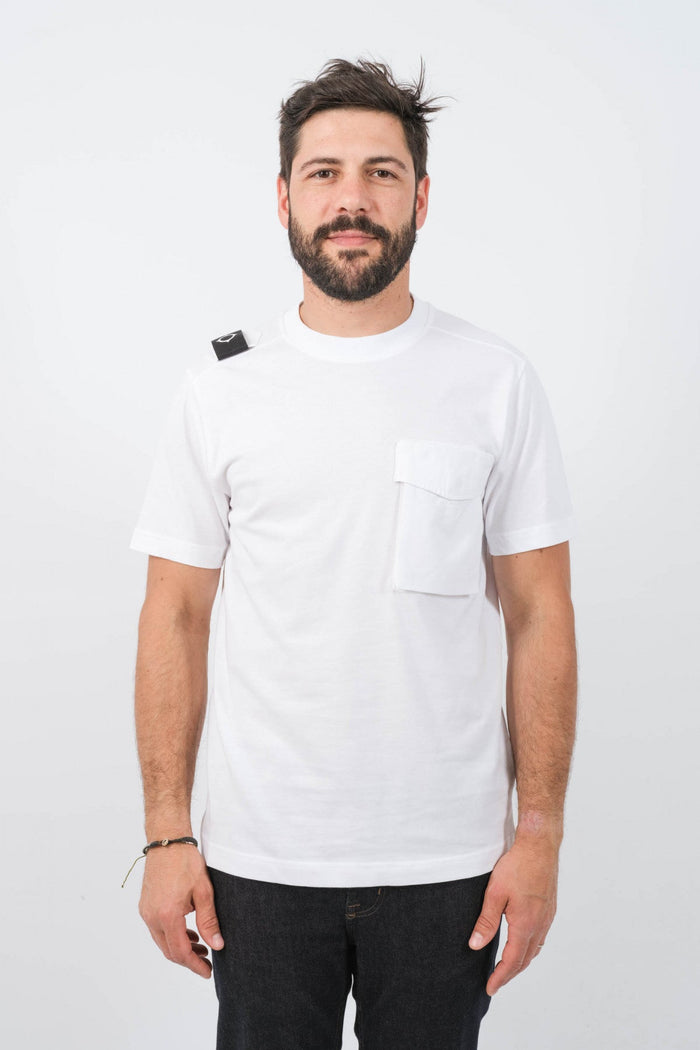 MA.STRUM Cargo Pocket Tee Optic White