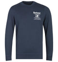 Barbour Reed Crew Sweatshirt Navy