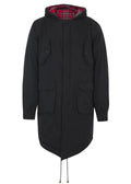 Merc Tobias Fishtail Parka Black