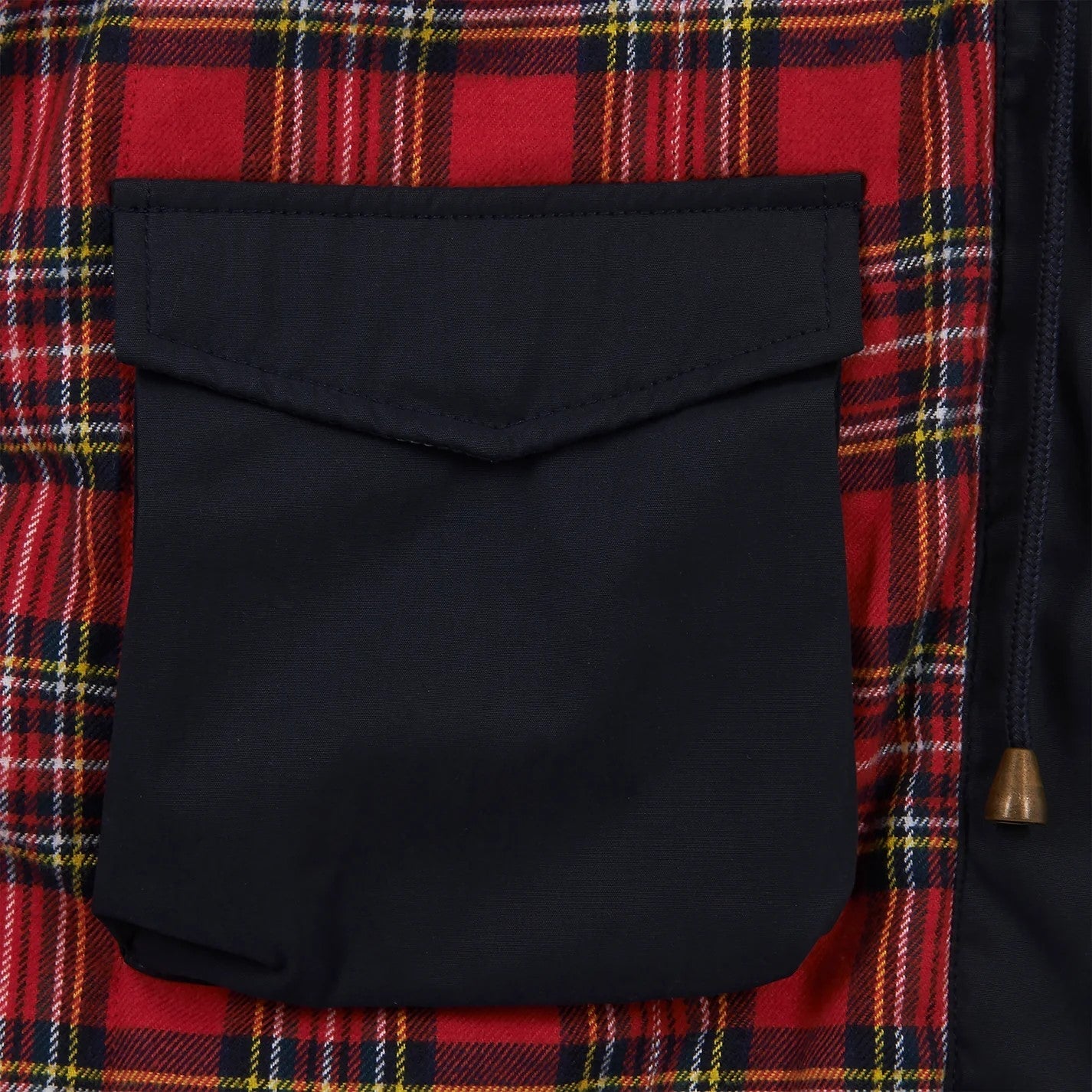 Merc Tobias Fishtail Parka Navy