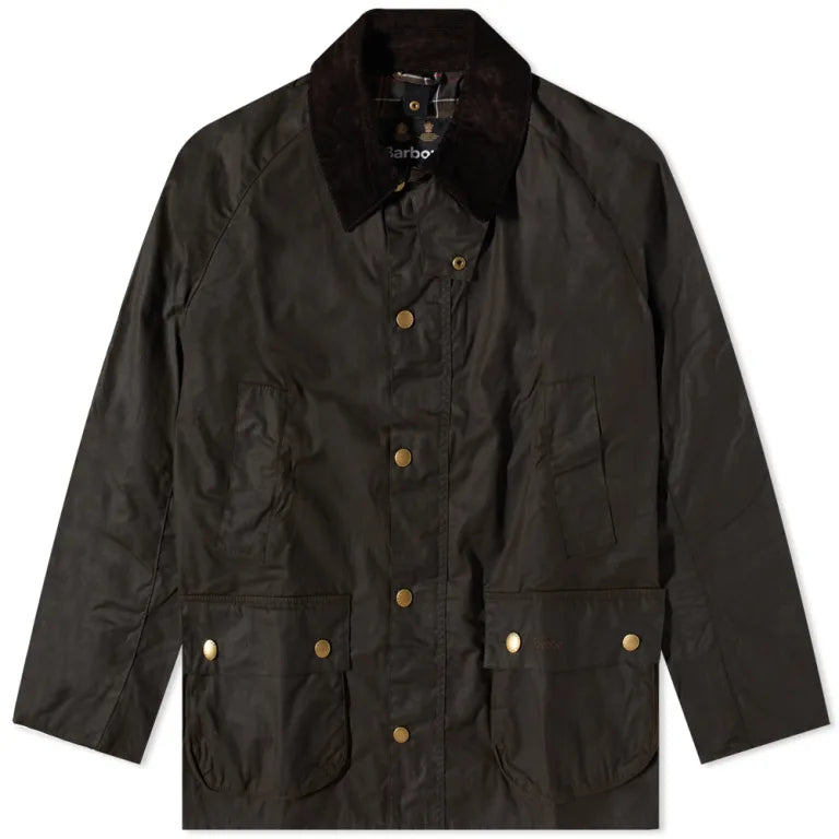 Barbour Ashby Wax Jacket Olive