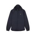 Lyle & Scott Zip Through Hooded Jacket -Dark Navy