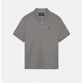 Lyle &amp; Scott Men's Plain Polo Shirt Light Grey Marl