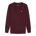Lyle & Scott Men's Crew Neck Sweatshirt - Burgundy