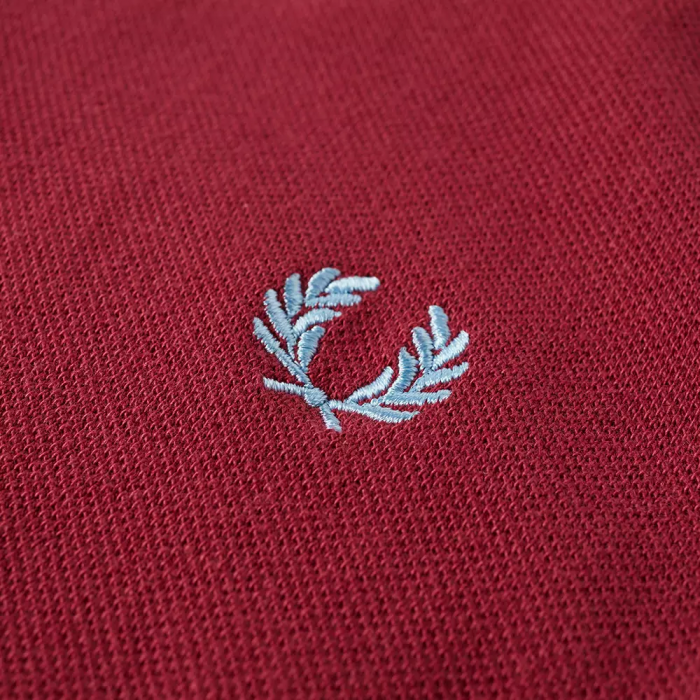 Fred Perry Reissues Original Twin Tipped Polo Maroon White Ice