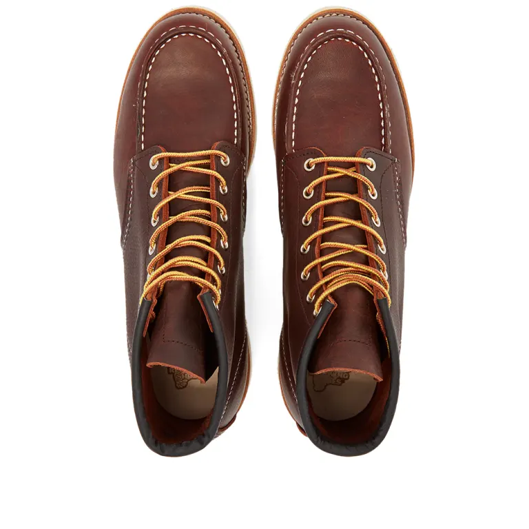 Red Wing 8138 Heritage Work 6" Moc Toe Boot Briar Oil Slick