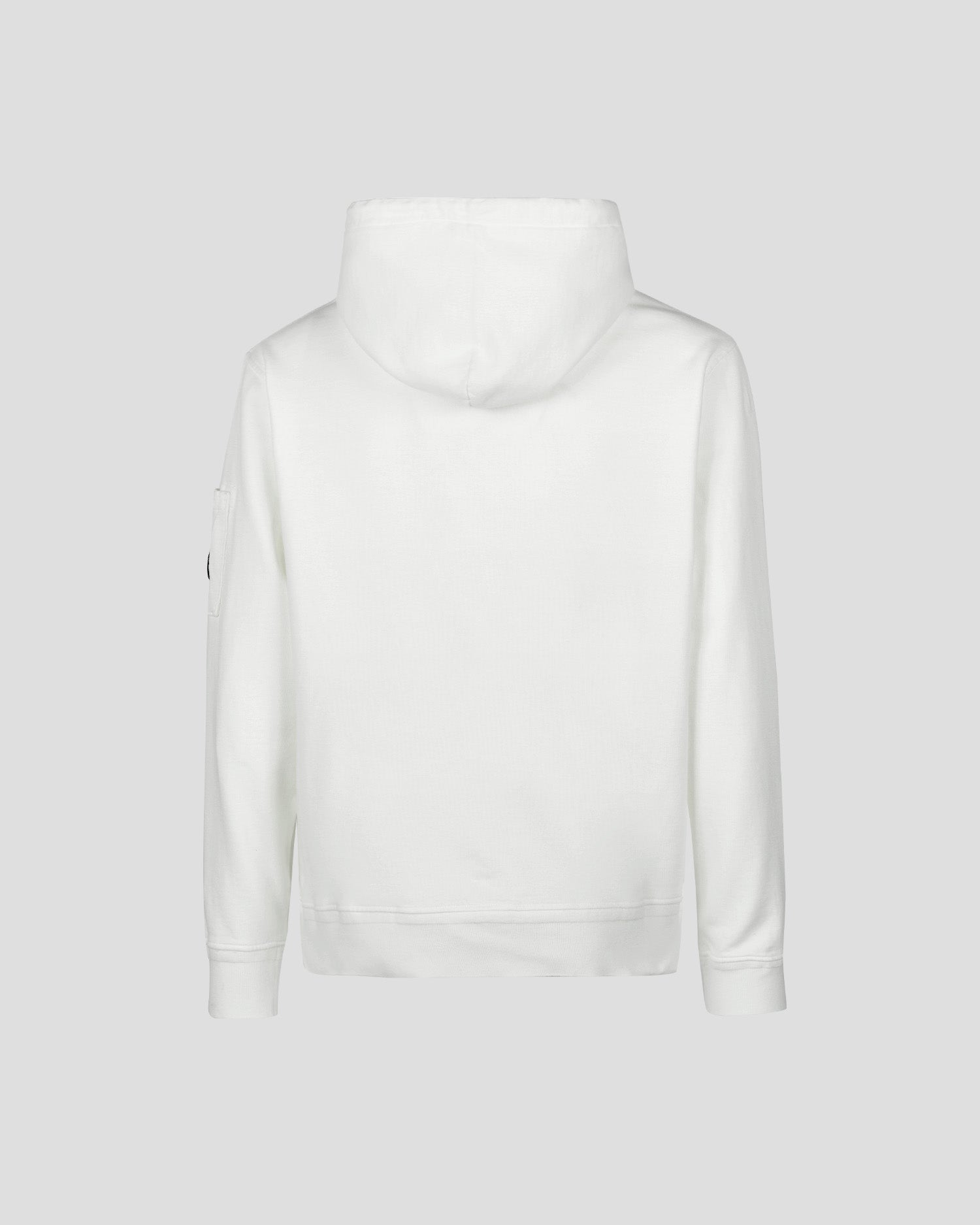 C.P. Company Cotton Fleece Hoodie Gauze White
