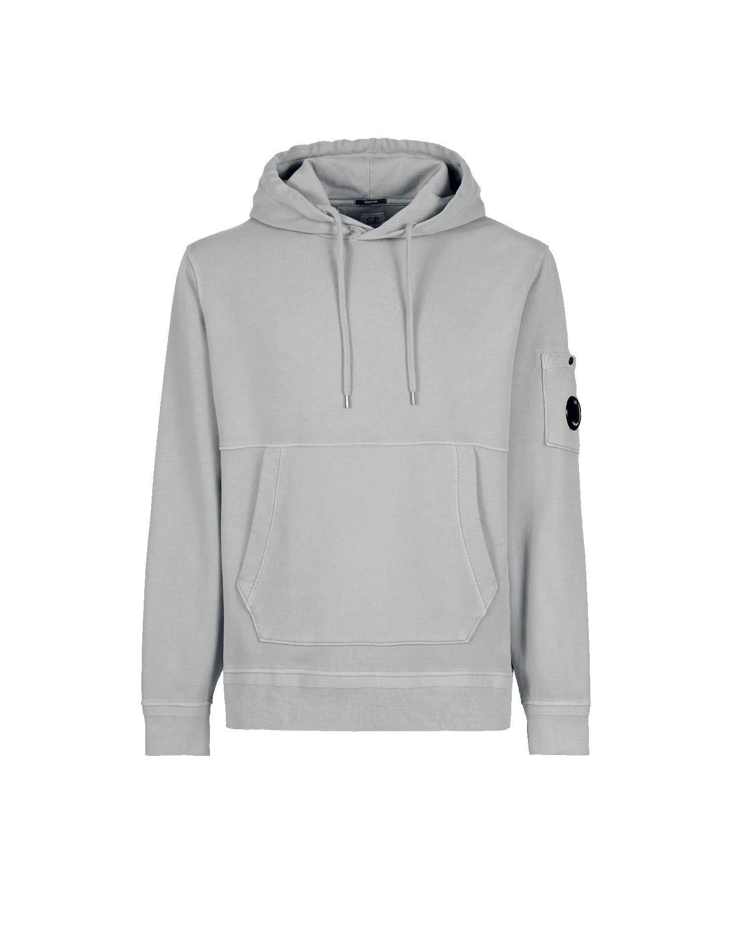 C.P. Company Cotton Fleece Hoodie Flint Grey