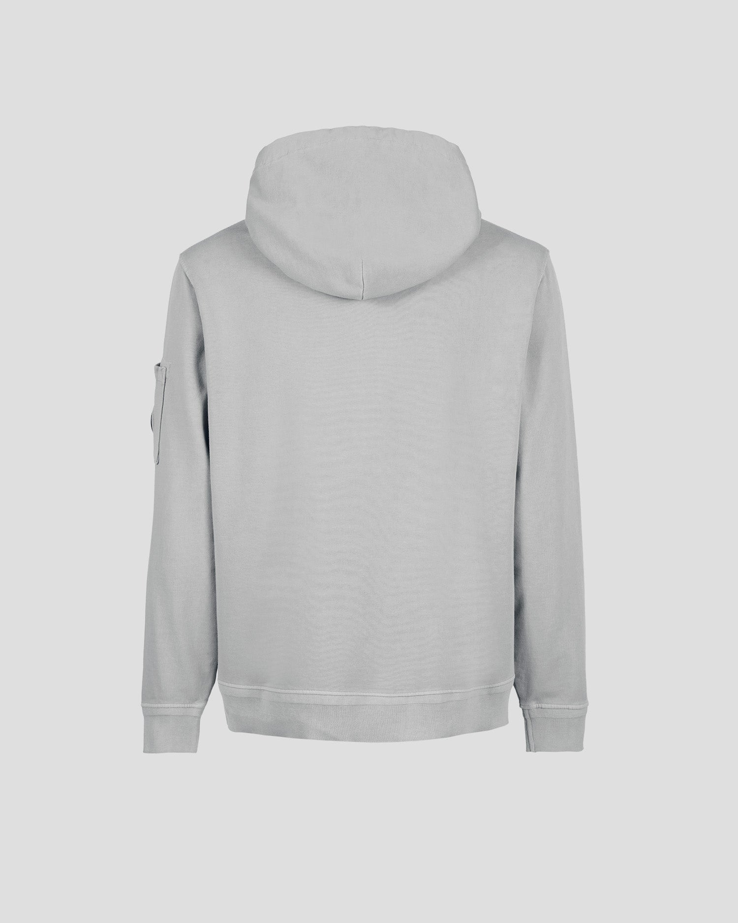 C.P. Company Cotton Fleece Hoodie Flint Grey