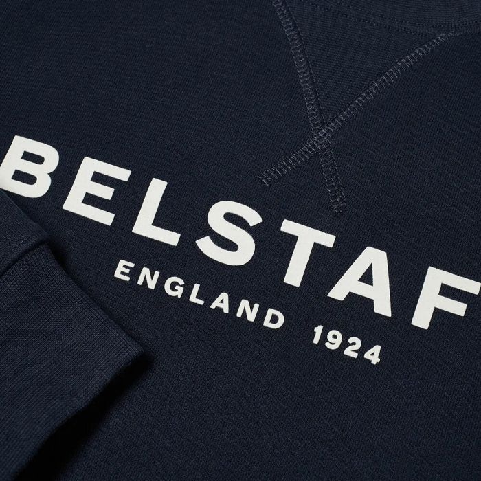 Belstaff 1924 Sweatshirt Dark Ink Off White