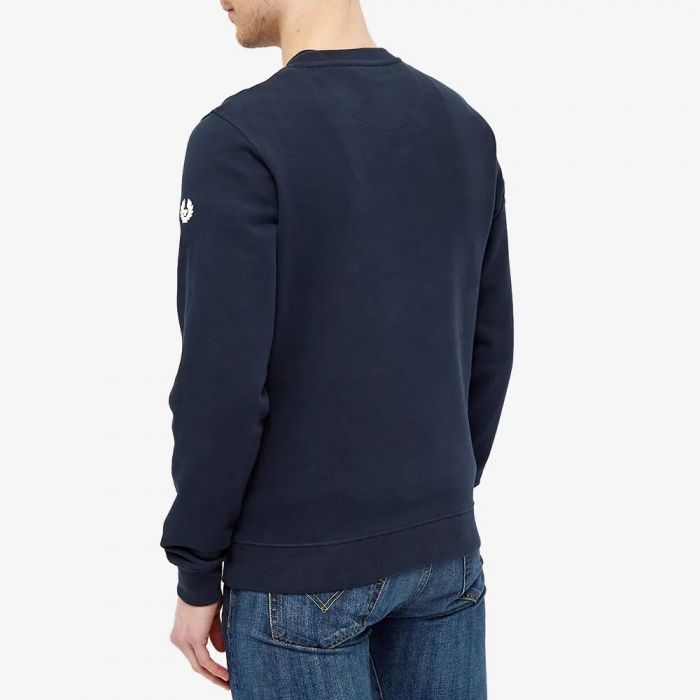 Belstaff 1924 Sweatshirt Dark Ink Off White