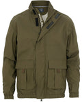 Woolrich Papery Popeline Track Jacket Dark Green