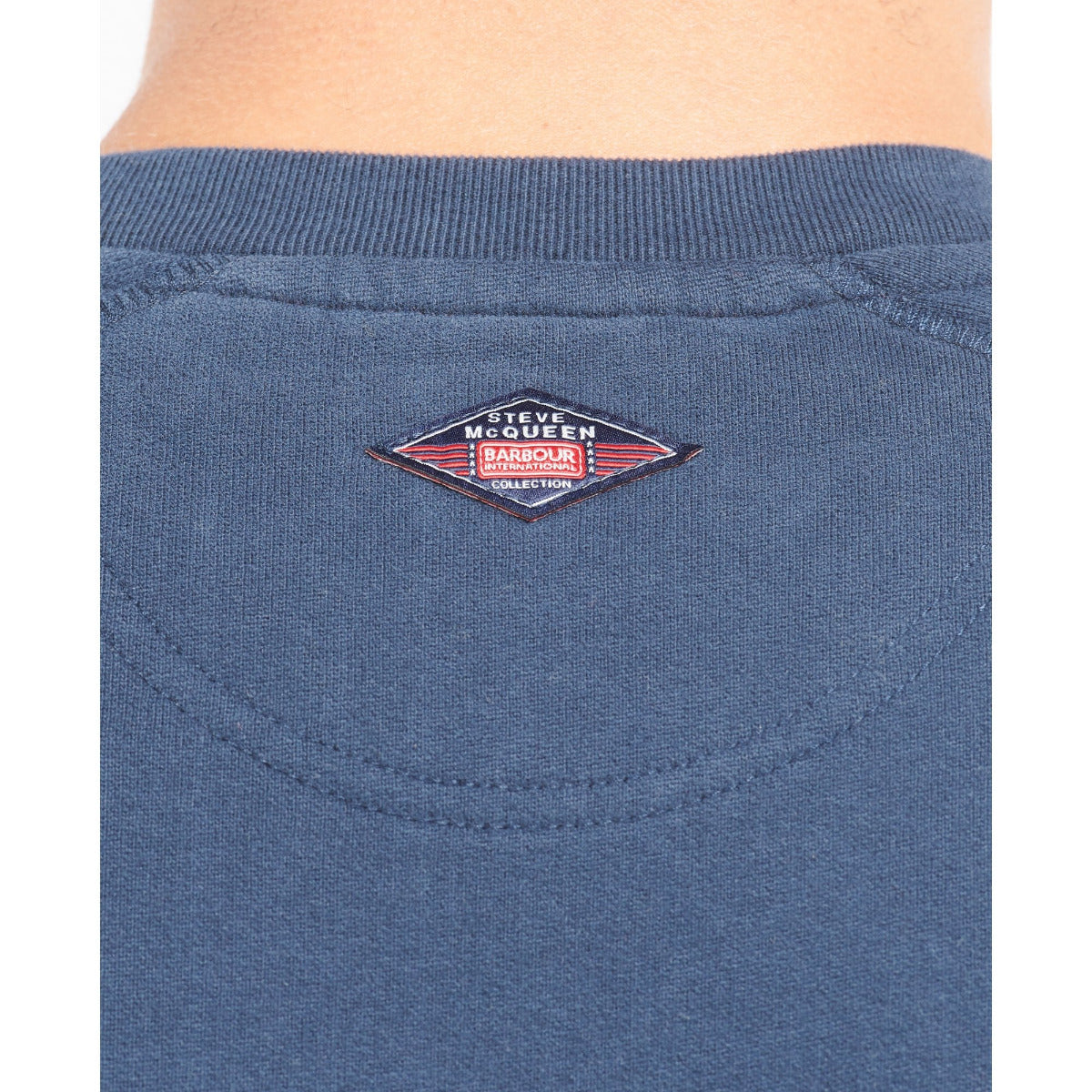 Barbour International SMQ Marshall Sweatshirt Navy