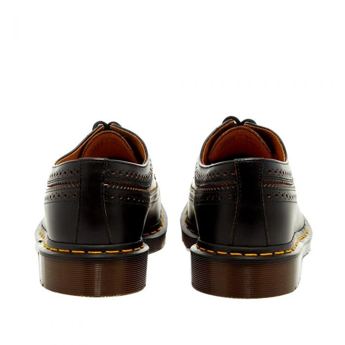 Dr. Martens Blucher Vintage 3989 Quilon Made In England Black