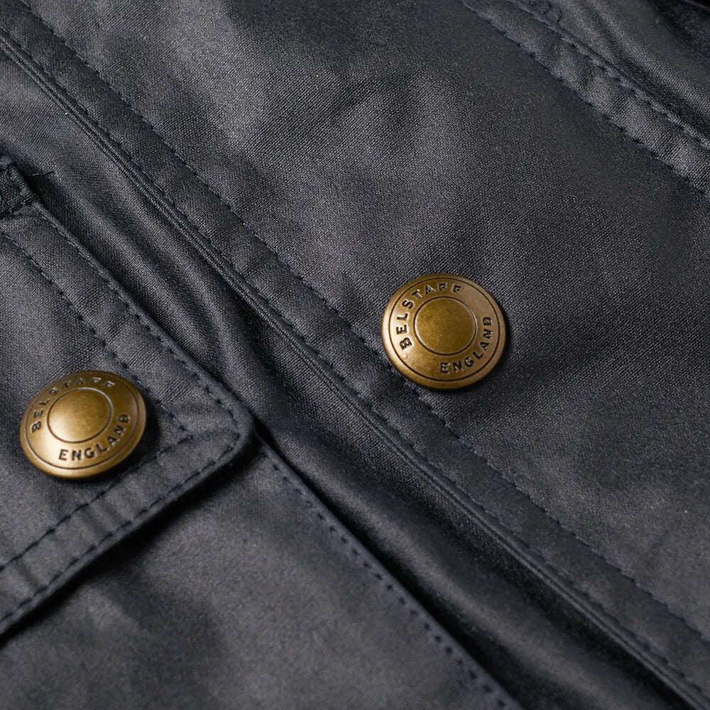 Belstaff Fieldmaster Jacket Waxed Cotton Dark Navy