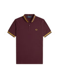 Fred Perry Reissues Original Single Tipped Polo Oxblood M96