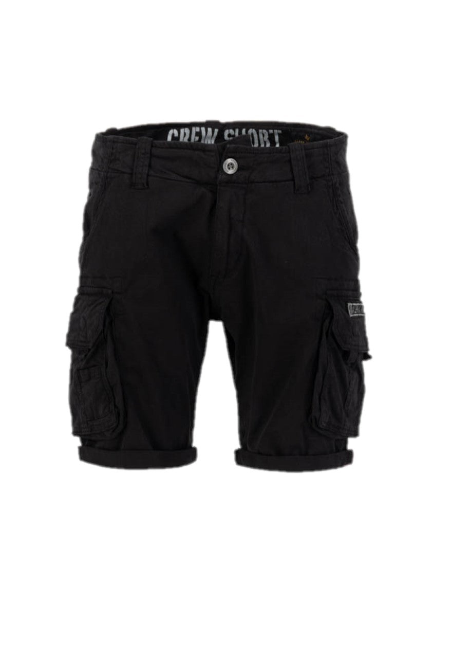 Alpha Industries Crew Cargo Short Black