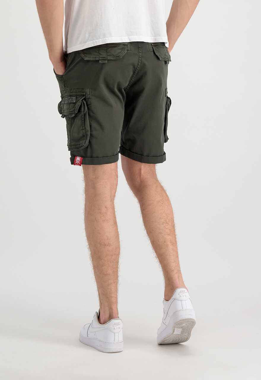 Alpha Industries Crew Cargo Short Grey Black