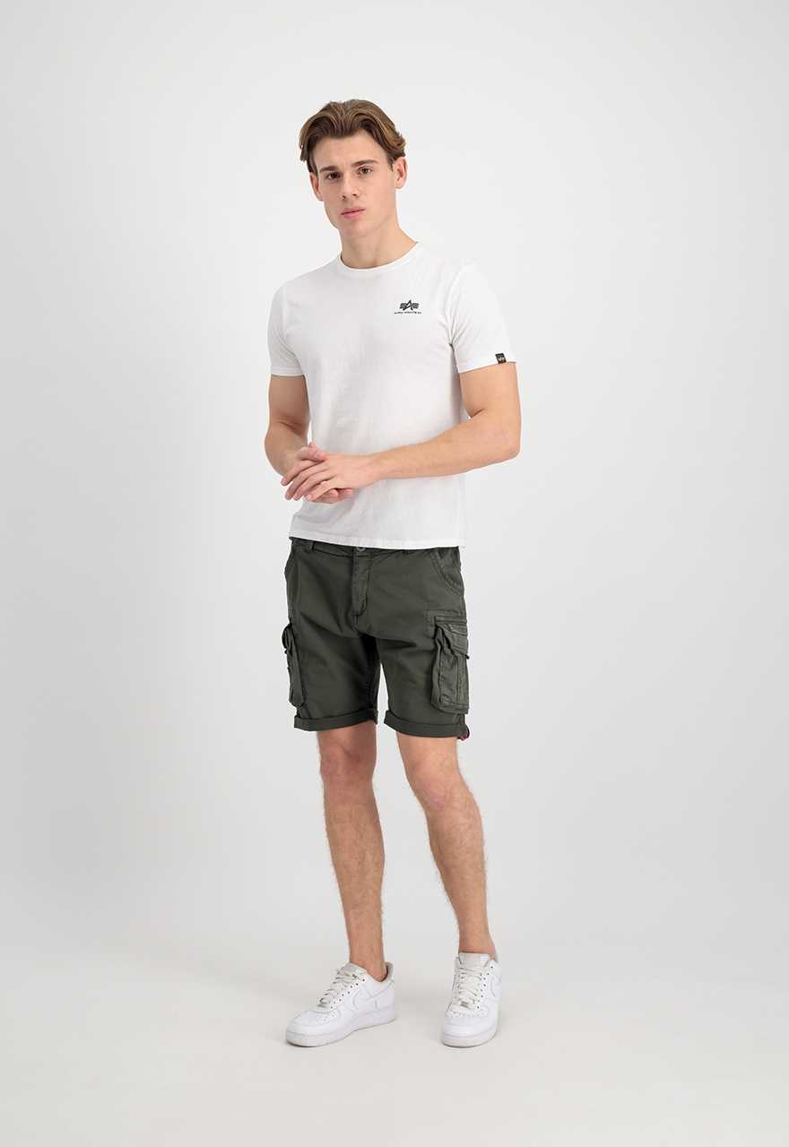 Alpha Industries Crew Cargo Short Grey Black