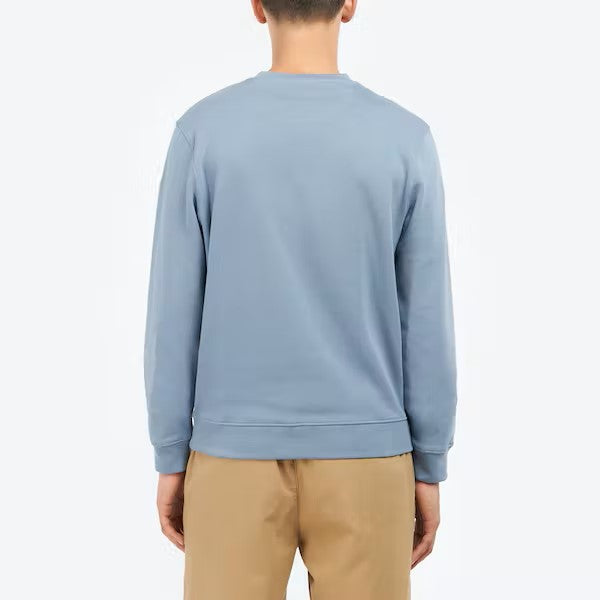 Barbour Ridsdale Crew-Neck Sweatshirt Washed Blue