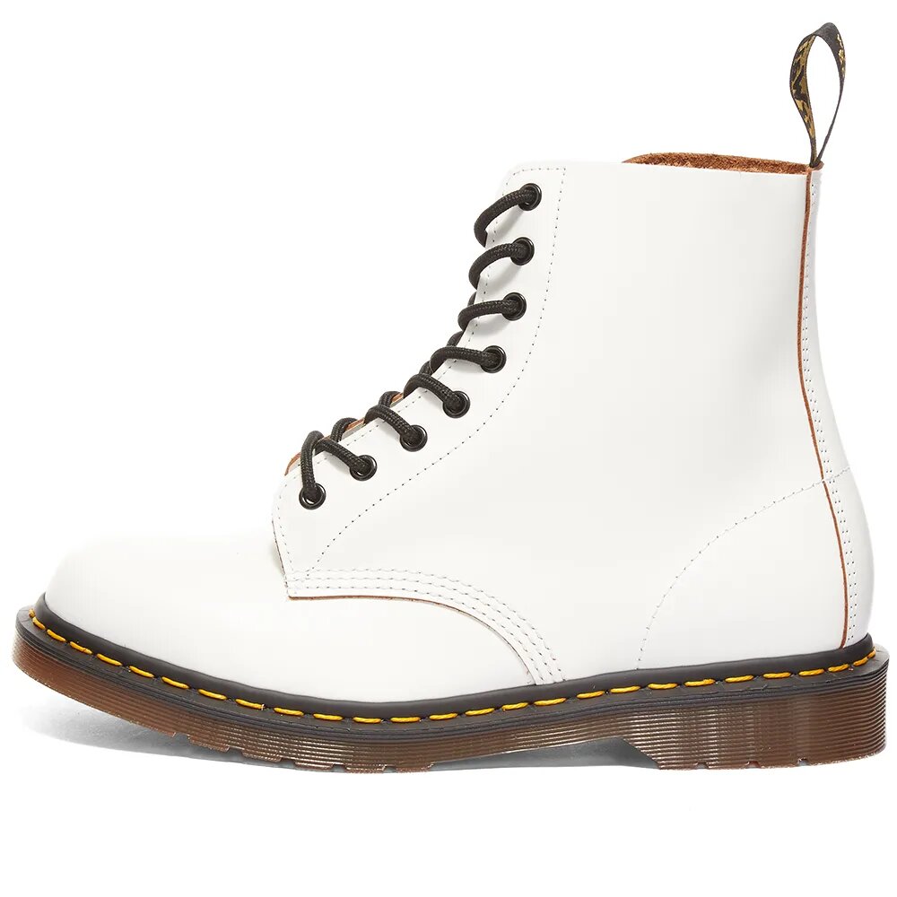 Dr. Martens 1460 Vintage Made in England White Quilon