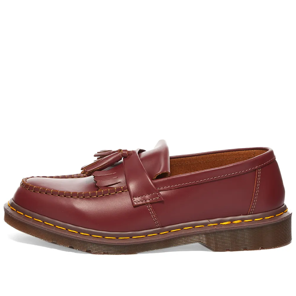 Dr. Martens Adrian Made in England Quilon Oxblood