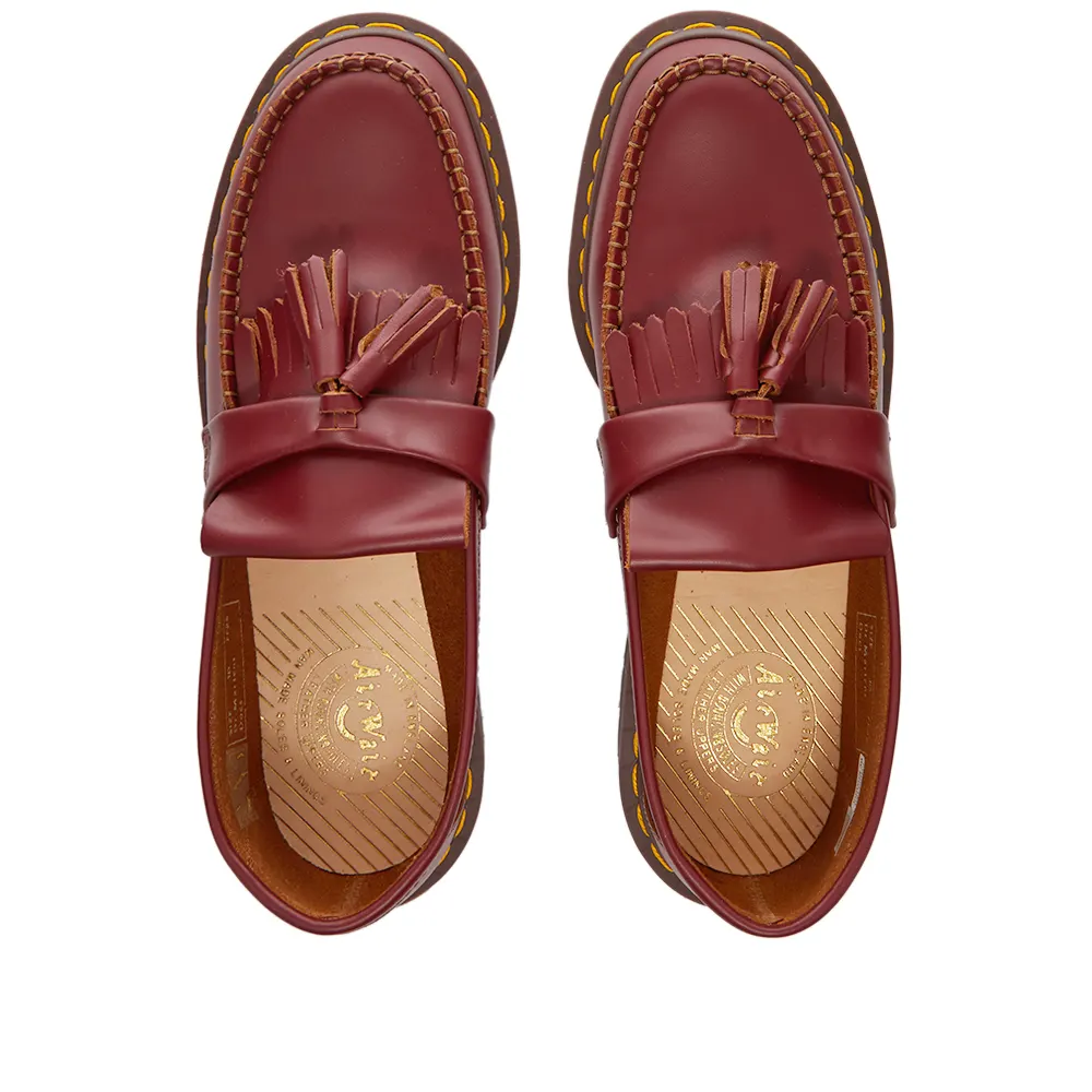 Dr. Martens Adrian Made in England Quilon Oxblood