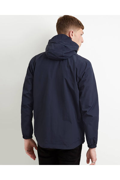 Lyle & Scott Zip Through Hooded Jacket -Dark Navy