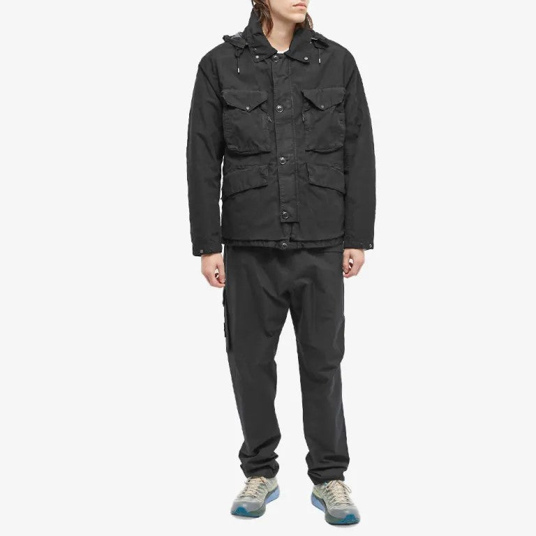 C.P. Company 50 FILI RUBBER Goggle Jacket Black