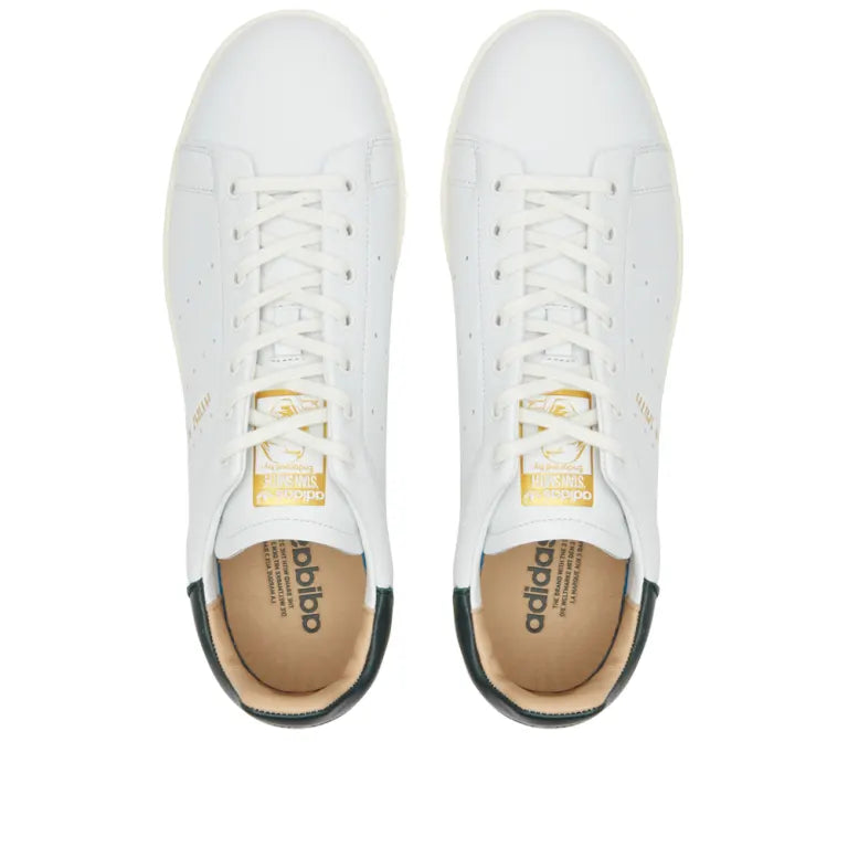 Adidas Stan Smith Lux HP2201 Crystal White / Off White / Shadow Green