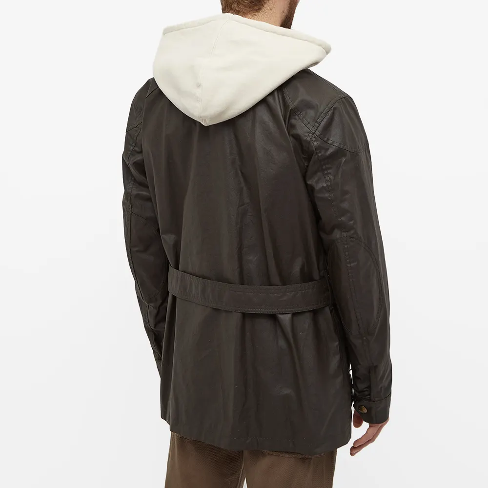 Belstaff Trialmaster Jacket Waxed Cotton Faded Olive