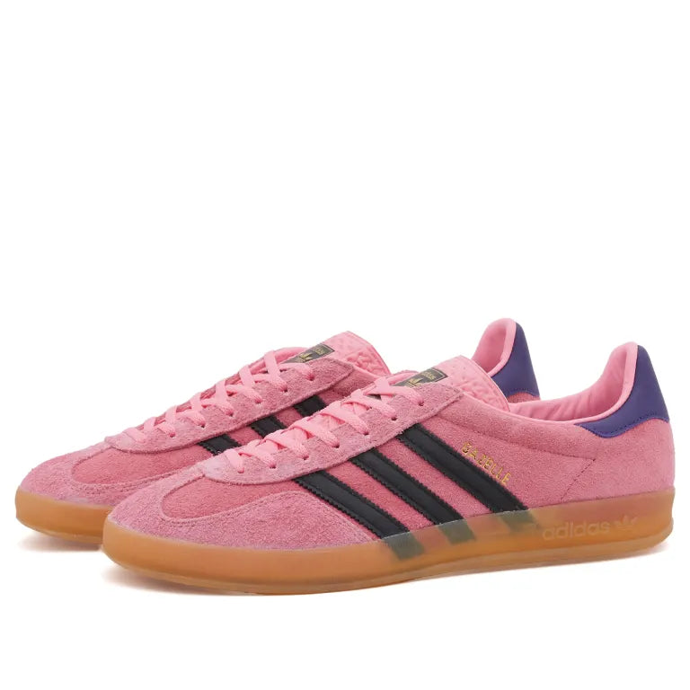 Adidas Gazelle Indoor Woman IE 7002 Bliss Pink / Core Black / Collegiate Purple
