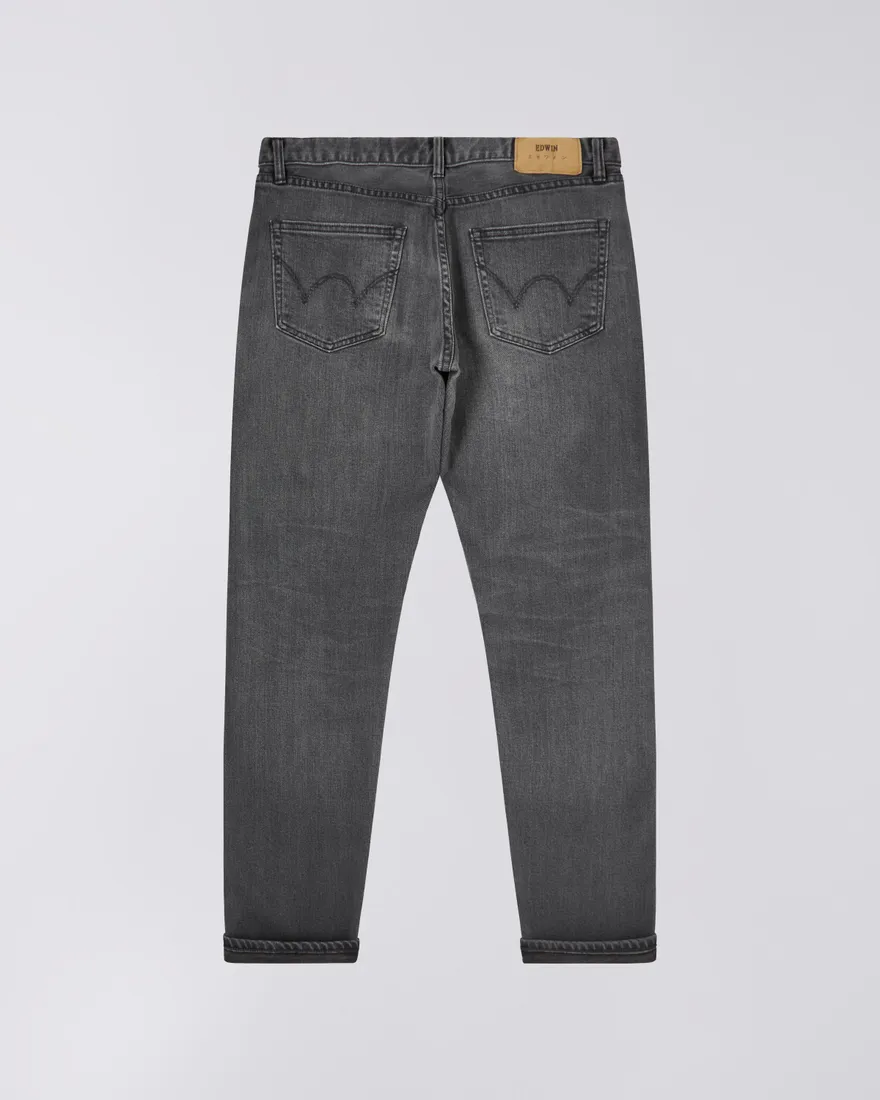 Edwin Regular Tapered Jeans L32 Black Light Used