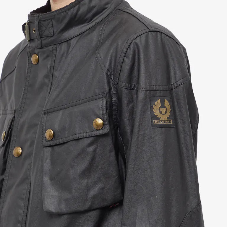 Belstaff Fieldmaster Jacket Waxed Cotton  Black