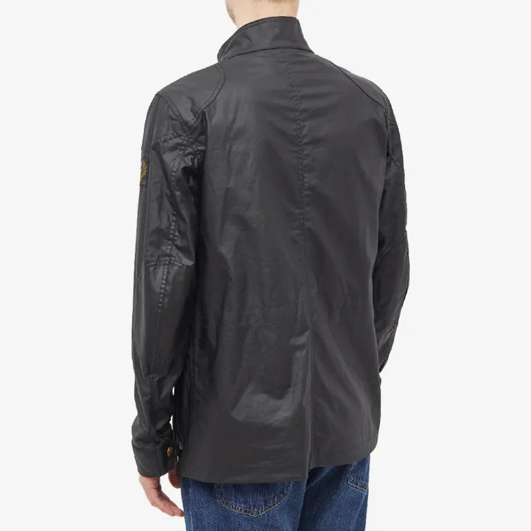 Belstaff Fieldmaster Jacket Waxed Cotton  Black