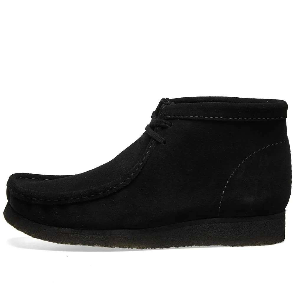 Clarks Originals Wallabee Boot Black Suede